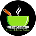 Profile avatar of "She Cooks" on "youtube"